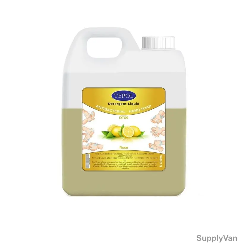 Akc Liquid Hand Soap, DT07LE-5, Lemon, 5 Ltrs
