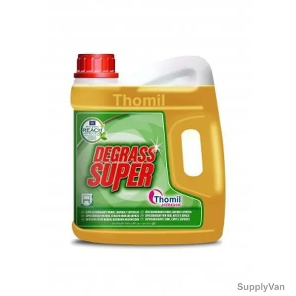 Thomil Super Degreaser for Ovens Extractor Hoods and Surfaces, 4 Litre