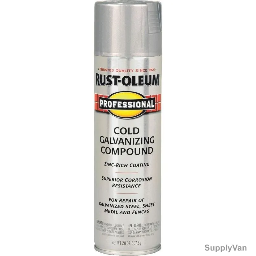 Rust-Oleum Galvanizing Compound Spray , 7585838, PROFESSIONAL, 567G, Cold Grey