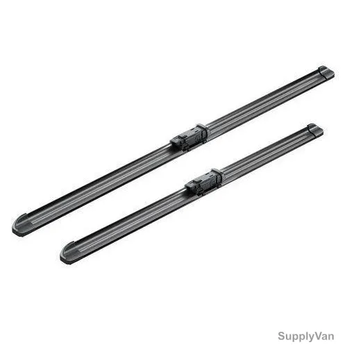Bosch Aerotwin Windscreen Wiper Blade, 3397007698, 21/23 Inch, Black, 2 Pcs/Set