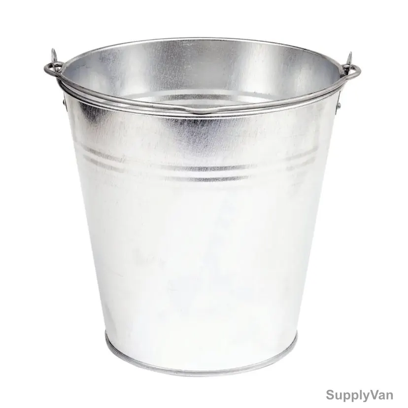 Vorel Galvanized Bucket, 89561, Steel, 7 Ltrs Capacity