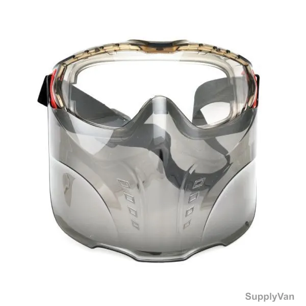 Vaultex Safety Spectacle With Faceshield, V501, Clear