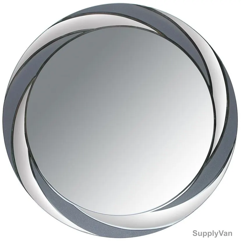 Argent Crystal Simple Mirror, JY-1242, Round
