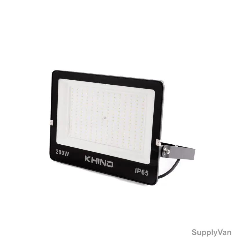 Khind LED Flood Light, KH-FL-DOB-SMD-E1-200W-CDL, Elen Series, 200W, 20000 LM, 6500K, Cool White — image 1