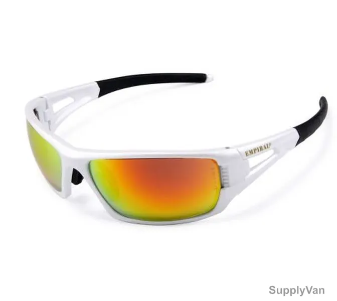 Empiral Safety Spectacle With Pouch, E114224920, Flash, Red Mirror