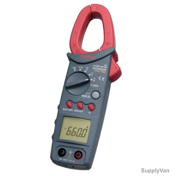 Sanwa Clamp Meter, DCM660R, 600VAC, 6600 Count
