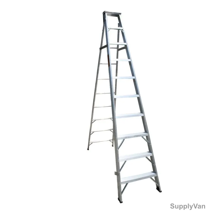 Penguin Two-in-One Step Ladder, TIO-10, 10 Steps, 2.8-5 Mtrs, 150 Kg Weight Capacity