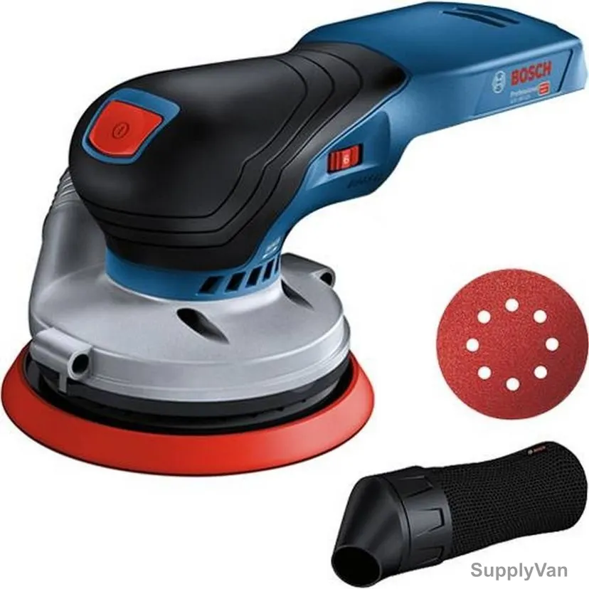 Bosch Professional Cordless Random Orbit Sander Kit, GEX-18V-125, 18V, 125MM Pad Dia, 4 Pcs/Kit — image 1