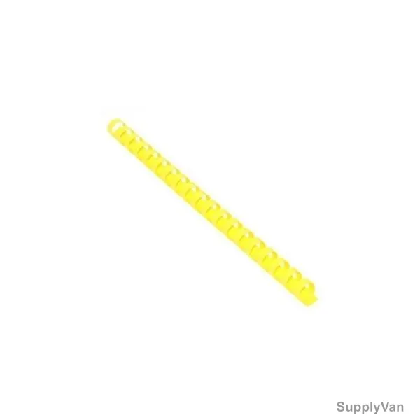 PSI Binding Ring, PSBR14YL, A4, Plastic, 14MM, Yellow, PK100