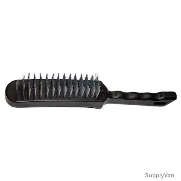 Sparta 3-Row Metal Brush With Plastic Handle, 748655, 18 x 130MM