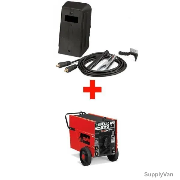 Telwin Welding Machine With Welding Kit, 817018+801093, Eurarc 522, 230-400V