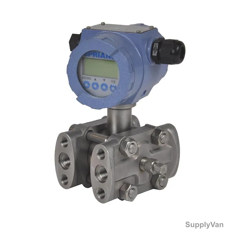 Spriano Differential Pressure Transmitter, SST57B, 0.18 mBar to 10 Bar, 1/4-1/2 Inch FNPT