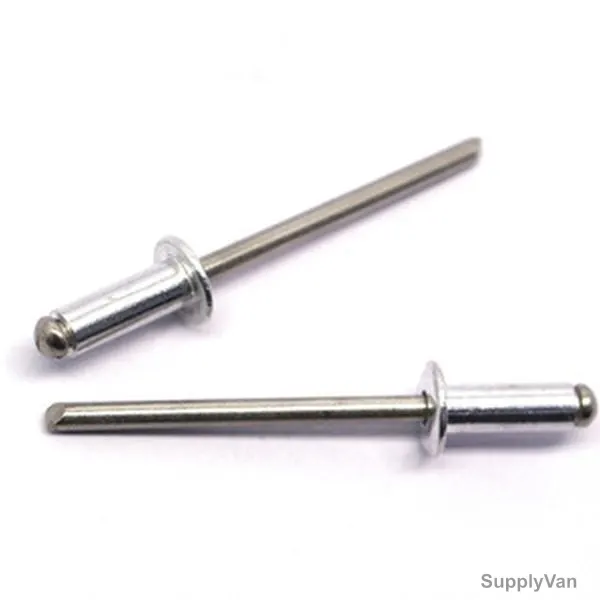 Patta Blind Rivet, RVTSIL, 3.2 x 8MM, PK1000