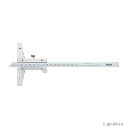 Mitutoyo Vernier Depth Caliper, 527-203, Range 0-300MM