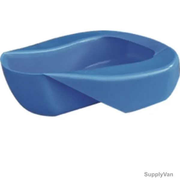 3W Bed Pan, 3W-661B, Blue