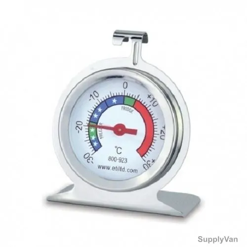 Eti Freezer Thermometer, 800-923, Analogue, 1 Deg.C, -30 to 30 Deg.C