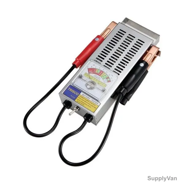 Trisco Battery Load Tester, R-510, Analog, Stainless Steel