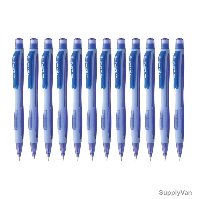 Uni-Ball Shalaku S Mechanical Pencil, M5-228-BEL, 0.5MM Tip Size, Light Blue, 12 Pcs/Pack — image 1