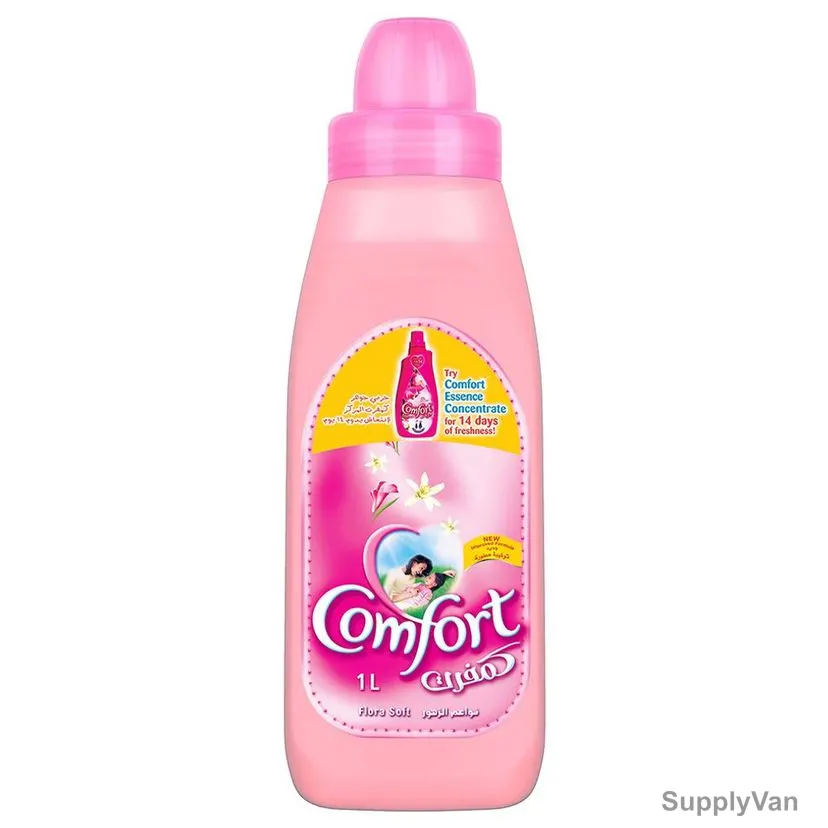 Comfort Fabric Softener, Flora Soft, 1 Ltrs