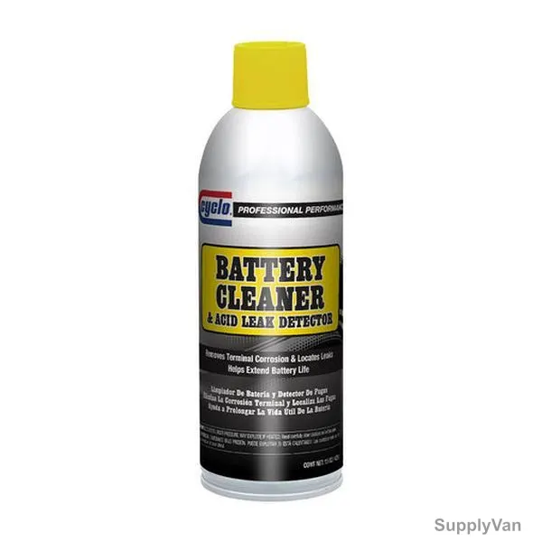 Cyclo Battery Clean and Leak Detector, APYC120, 15 Oz, 12 Pcs/Pack