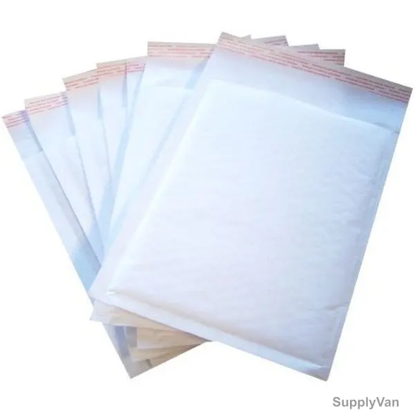 Nuco Bubble Envelope, NUBE175X140W, 175 x 140 mm, White, PK10