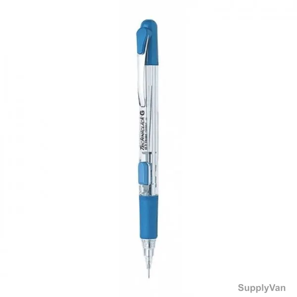 Pentel Mechanical Pencil, PE-PD305T-C, TechnicG, 0.5MM, Blue, 12 Pcs/Pack