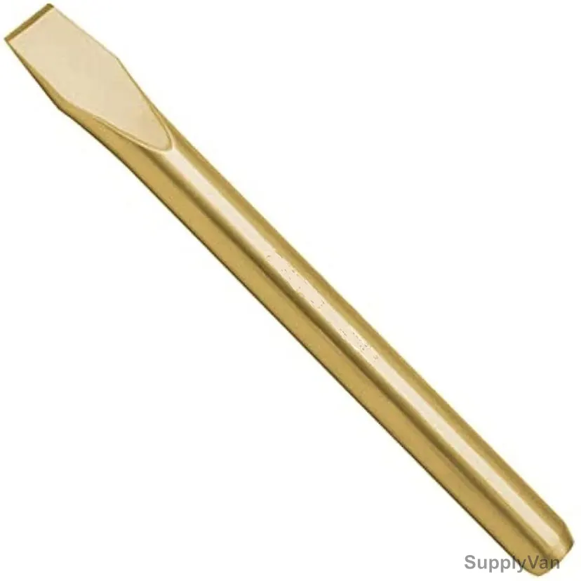 Non-Sparking Flat Cold Chisel, 16MM Tip Width x 160MM Length