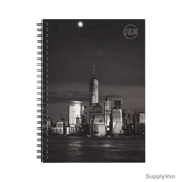 Nuco Photographic Wiro Journal Notebook, NU003877-2, Craze, A4, 80 Gsm, 120 Pages