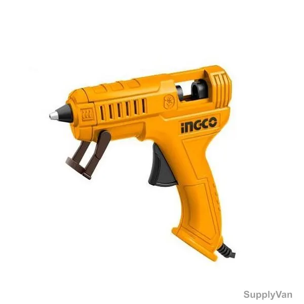 Ingco Glue Gun, GG708-8, 16-100W, 7MM Glue Stick Dia, 5-8 G/Min Gluing Capacity