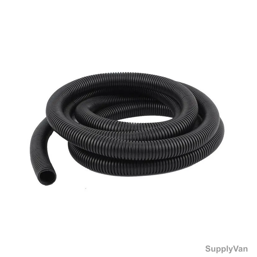 Tew Flexible Conduit Pipe, 25MM Dia x 25 Mtrs Length, Black