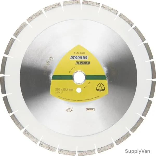 Klingspor Special Diamond Cutting Blade, DT900US, 25.4 x 300MM