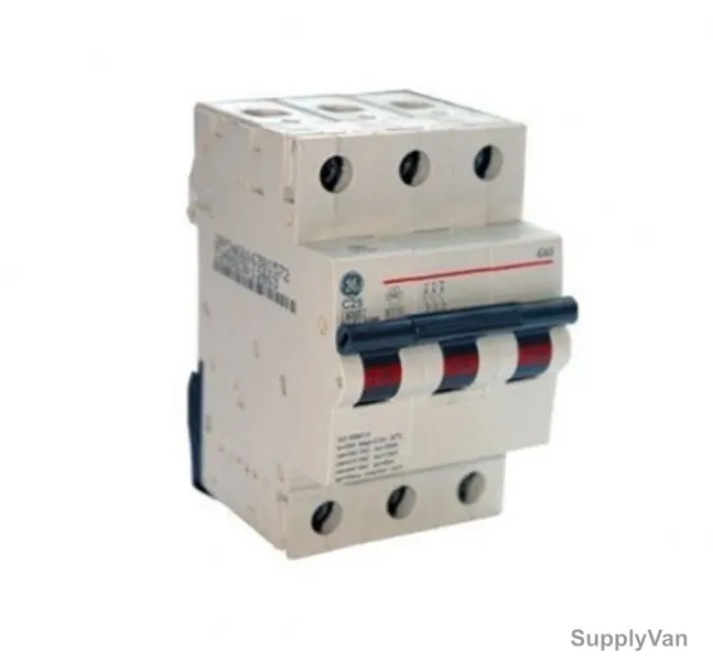 Ge Circuit Breaker, G1034C6, 3P, Curve C, 40A