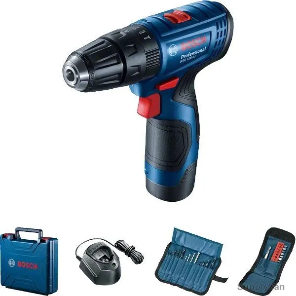 Bosch Professional Cordless Combi Drill Kit, GSB-120-LI, 12V, 27 Pcs/Kit — image 1