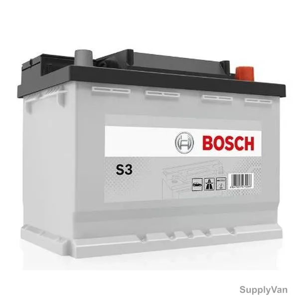 Bosch DIN S3 Car Battery, 0092S30551, 12V, 55Ah, 460A