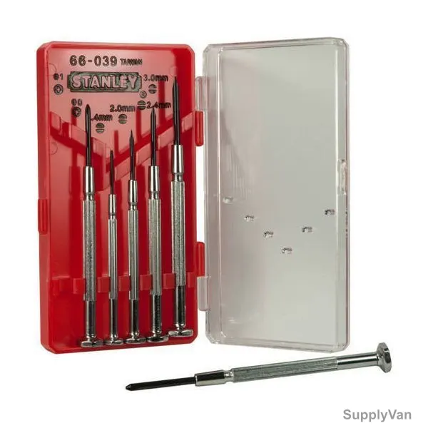 Stanley Screwdriver Set, STHT66039-8, 6 Pcs/Set