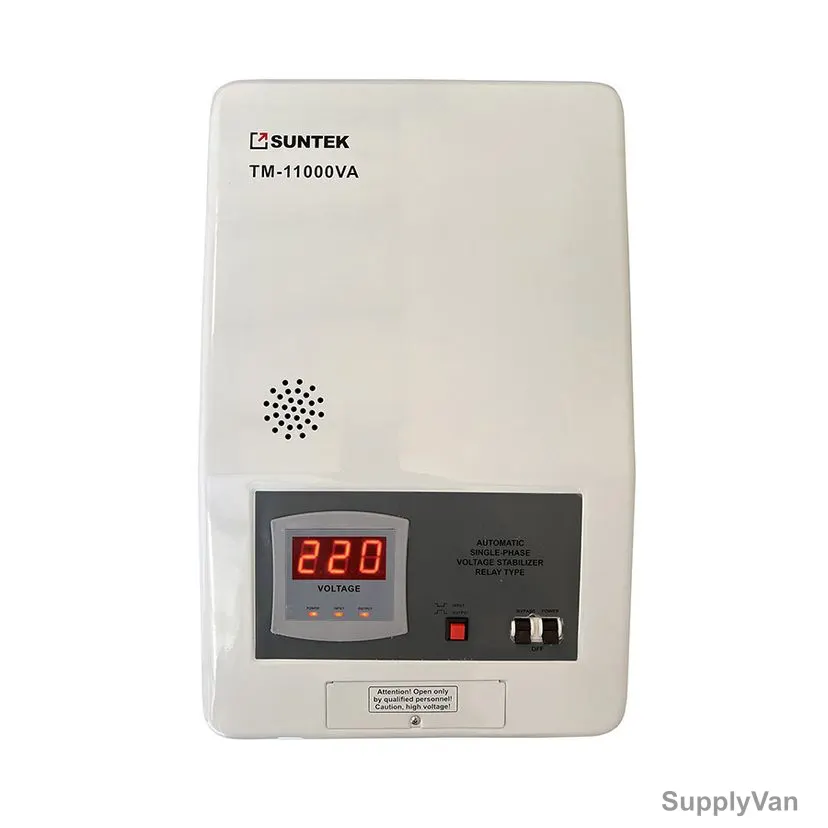 Suntek Automatic Relay Voltage Stabilizer, TM-11000VA, 50A, 120-285V, 11000VA