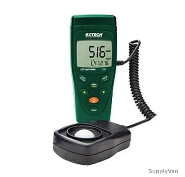 Extech Color LED Light Meter, LT45, 400 to 400000Lux