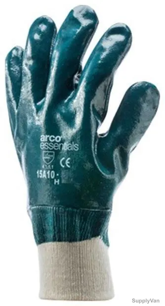 Arco Safety Gloves, 15A1010, 10, Blue and White