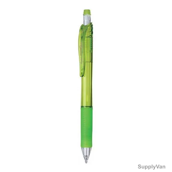 Pentel Mechanical Pencil, PE-PL107-K, Energize-X, 0.7MM, Light Green, 12 Pcs/Pack