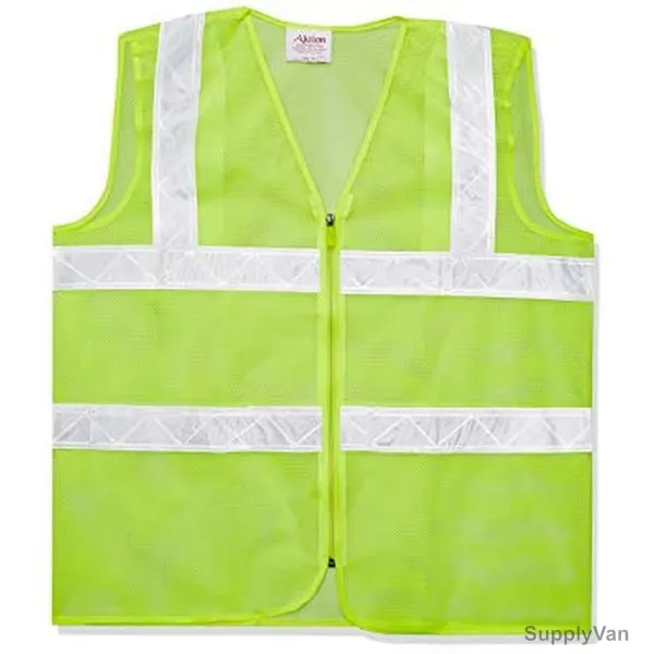 Safety Jacket, Net, N4, Green