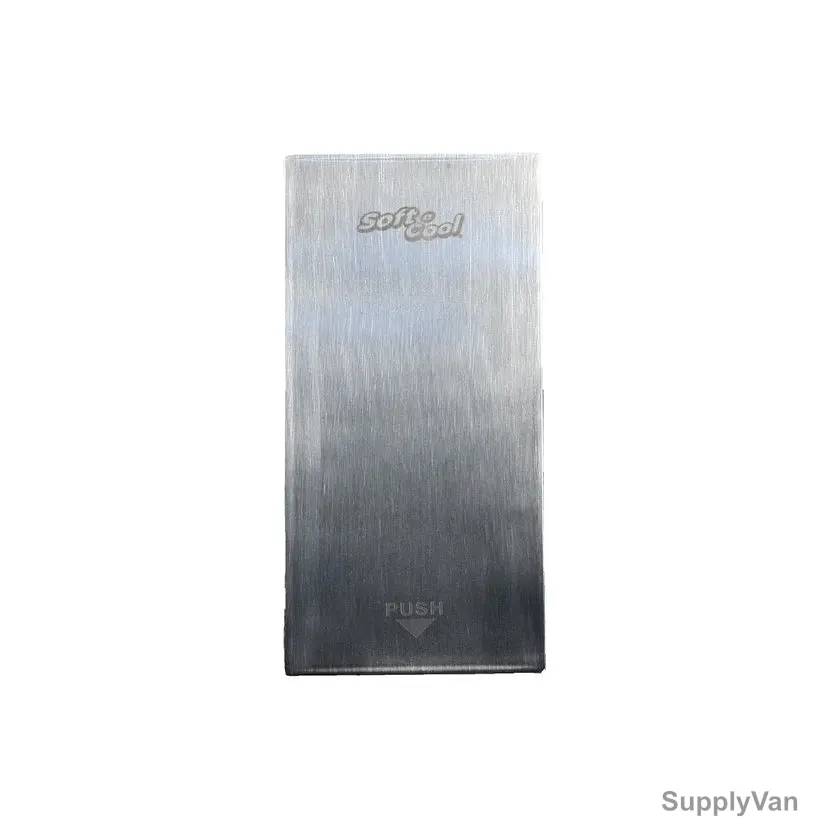 Hotpack Manual Soap Dispenser, SSD800, Soft n Cool, Stainless Steel, 800ML, Silver — image 1