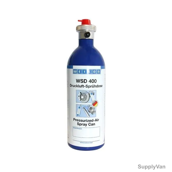 Weicon WSD 400 Pressurized-Air Spray Can, 15811400, 400ML