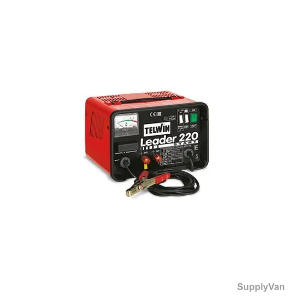Telwin Battery Charger and Starter, 807539, 30A