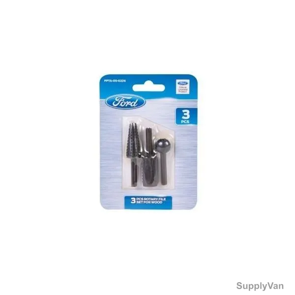Ford Rotary File Set, FPTA-05-0226, Black, 3PCS