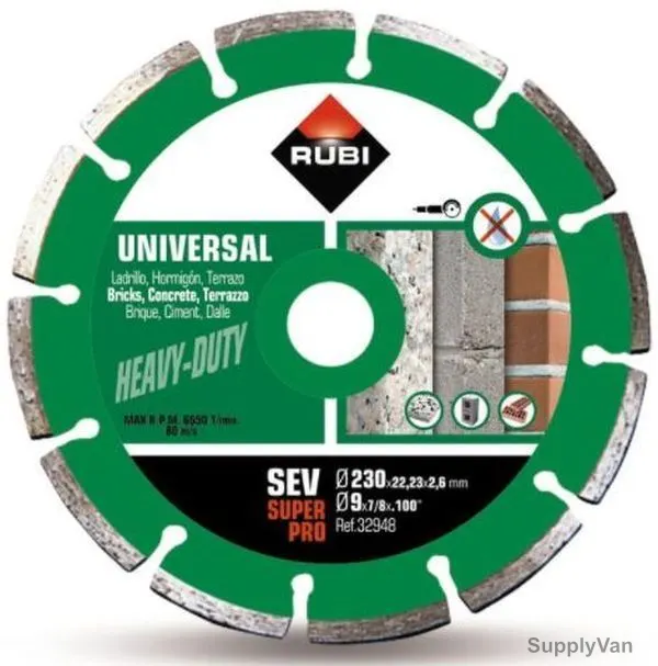 Rubi Diamond Blade, 032948, 230MM