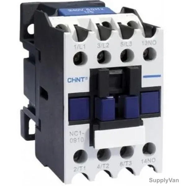Chint Contactor, NC1-2510, 3 Pole, 230V, 45A