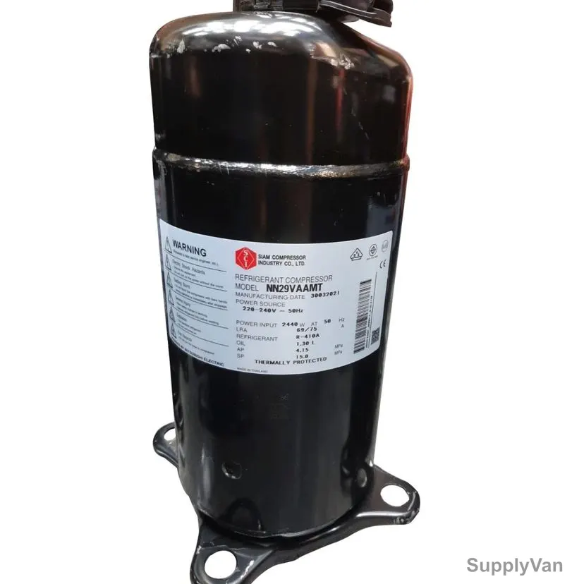 Siam Refrigerant Compressor, NN29VAAMT, 220-240V, R-410A