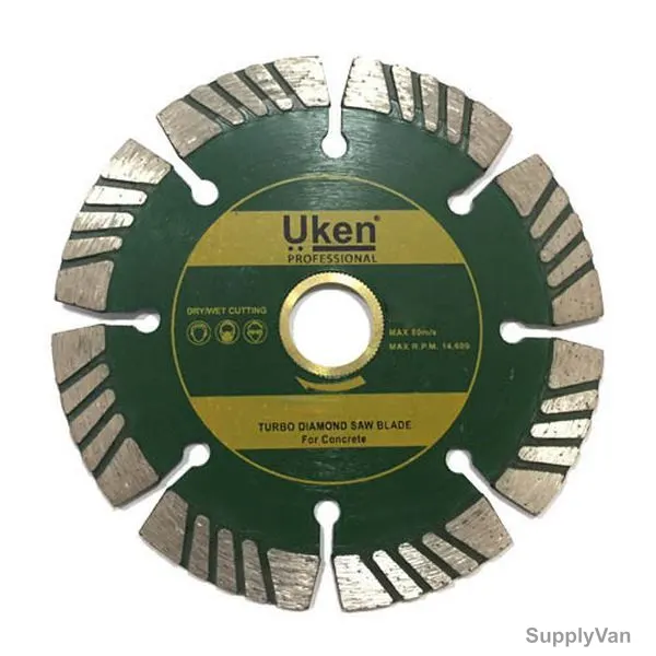 Uken Turbo Diamond Saw Blade, UC115T, 115MM