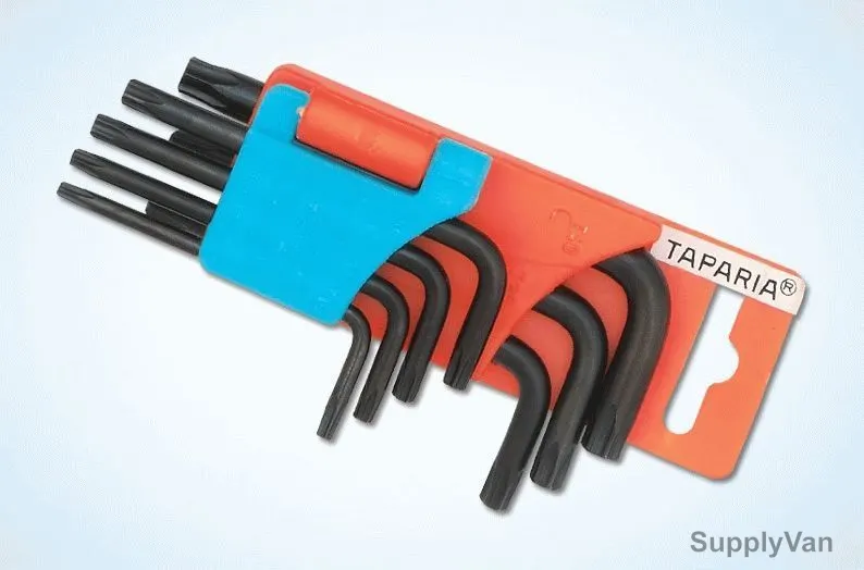 Taparia Torx Key Short Series Set, KTH-7S, 7 Pcs/Set