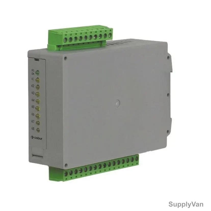 Cabur Compact Relay Module, CR8-1, IP20, SPST, 24VAC/DC, 10A